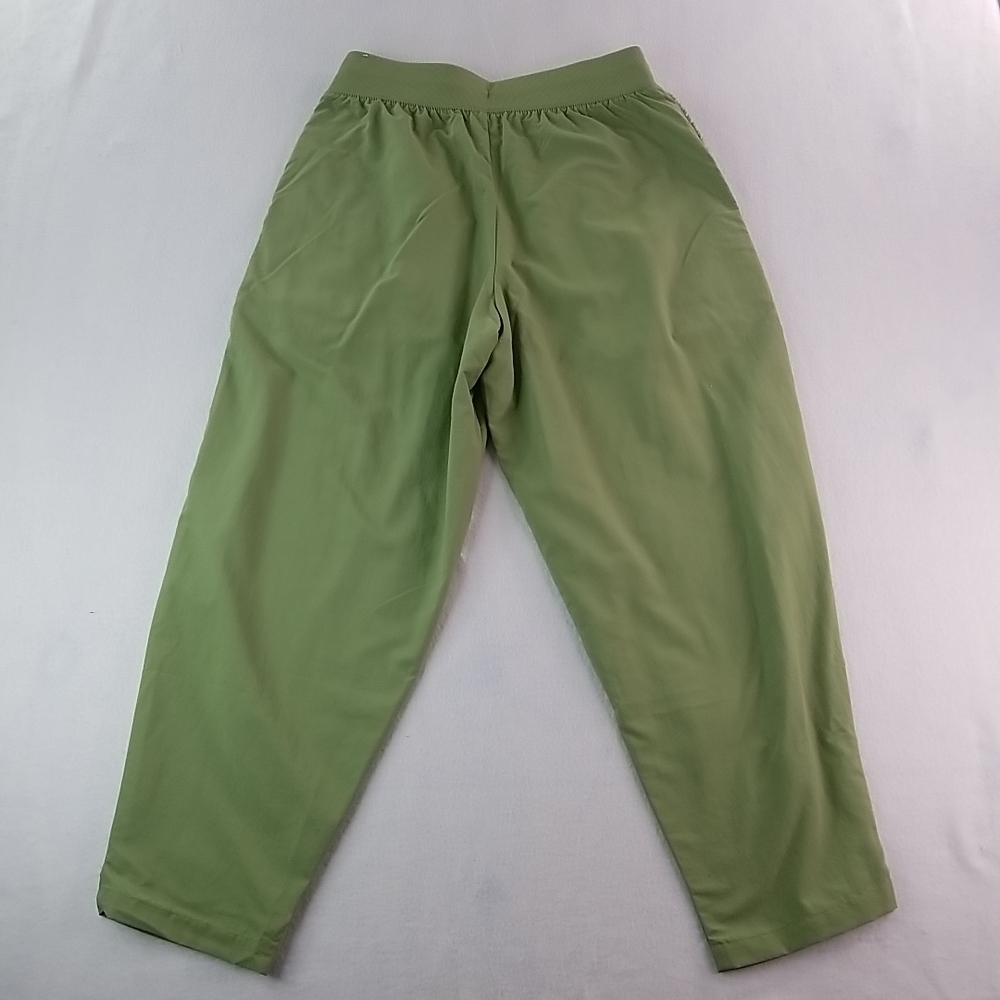 Nike Women High Waisted Joggers Olive Green Pocket Sweatpants Athletic M - Picture 8 of 16